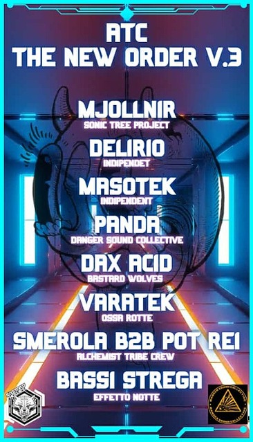 THE NEW ORDER VOL.3 // TEKNO NIGHT @ CRCA PERGOLESI (TO) · 17 Oct 25, 22:00