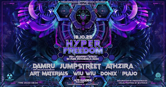 HYPER FREEDOM · 18.10.25, 23:00