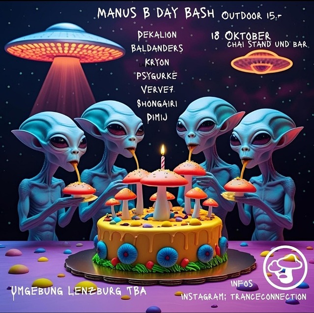 Manus b day bash · 18 Oct 25, 19:00