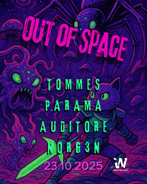 Out of Space · 23 Oct 25, 23:00