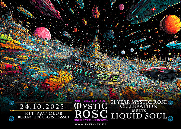 The 31 Year Mystic Rose Celebration meets LIQUID SOUL · 24 oct. 25, 20:00