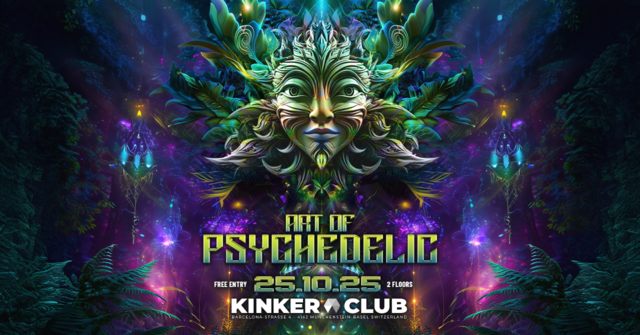 ART OF PSYCHEDELIC (FREE ENTRY) · 25 oct. 25, 23:00