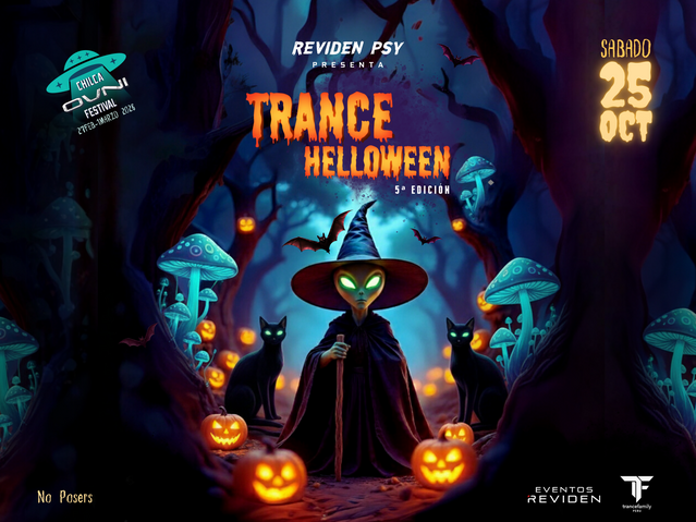 Trancehelloween 5ta edicion · 25 oct 25, 18:00