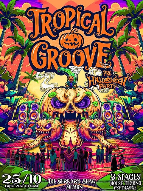 Tropical Groove: Pre-Halloween Party · 25 oct. 25, 14:00