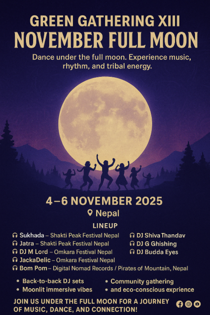 Green Gathering XIII – November Full Moon 2025 · 4 Nov 25, 01:30