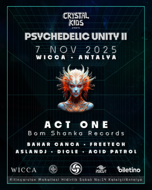 Crystal Kids: Psychedelic Unity II · 7 Nov 25, 21:00