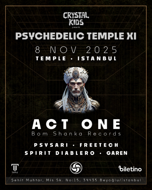 Crystal Kids: Psychedelic Temple XI · 8 Nov 25, 21:00
