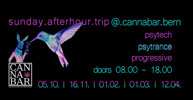 sunday.afterhour.trip @ cannabar · 16 Nov 25, 08:00