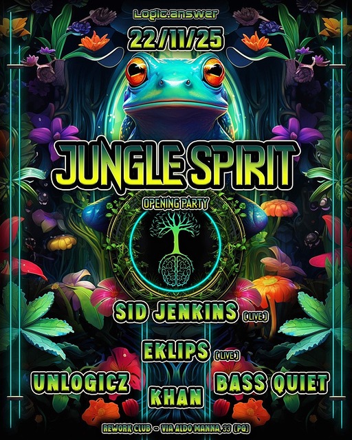 Logic.Answer pres: Jungle Spirit - Opening Party · 22 Nov 25, 22:30