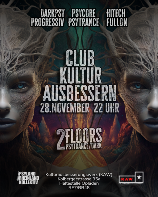 Club Kultur Ausbessern 2 Floors · 28 nov. 25, 22:00