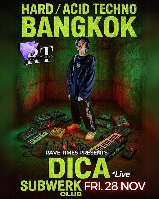 ⛓️Hard Techno w/ DICA *Live | by Rave Times · 29 Nov 25, 22:00