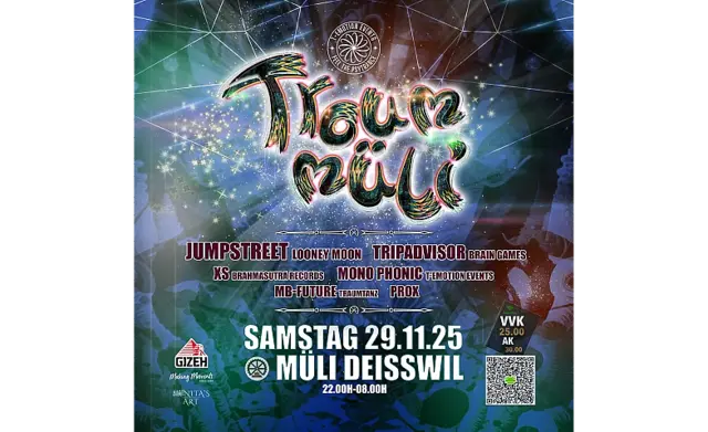 Troum Müli 3 · 29 Nov 25, 21:00