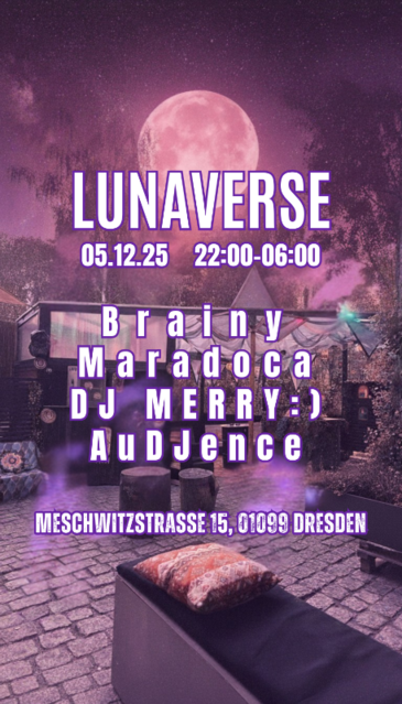 LUNAVERSE - a full moon ecstatic rave · 5 Dec 25, 22:00