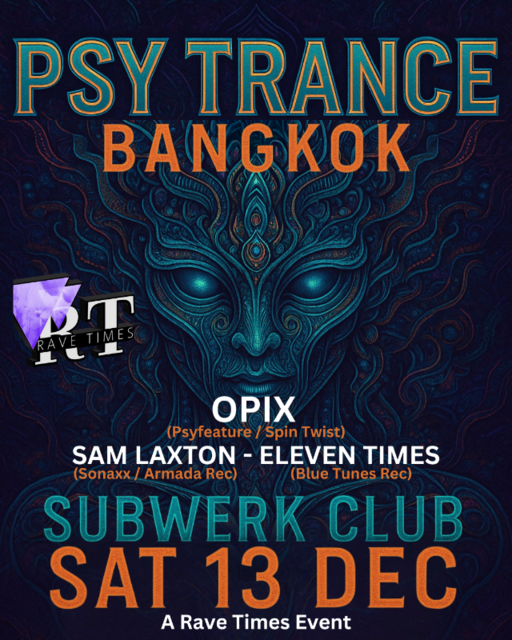 PSY-TRANCE | w/ OPIX (Spin Twist / Psy Feature), by Rave Times · 13 dic 25, 22:00