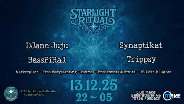 Starlight Ritual Vol. 4 · 13 Dec 25, 22:00