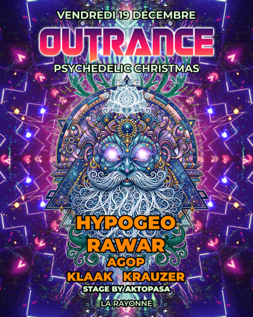OUTRANCE PSYCHEDELIC CHRISTMAS · 19 dic 25, 23:30