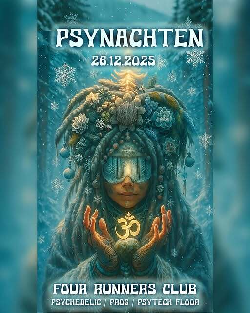 ✨ PSYNACHTEN – The After-Xmas Party ✨ 💥 Let’s blast into the cosmic night! 💥 · 26 Dec 25, 22:00