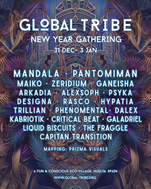 GLOBAL TRIBE | NEW YEAR GATHERING 2026 · 31 dic 25, 15:00