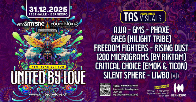 United by Love 2025 (The Flying Mystic & Raumklang) · 31 déc. 25, 20:00