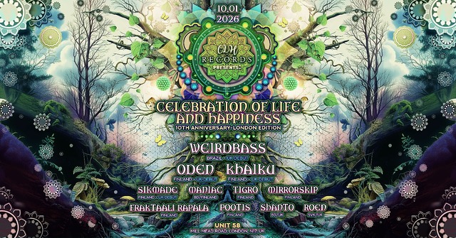 Celebration Of Life & Happiness-London edition by CLH Records · 10 Jan 26, 19:00