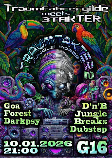 Traumtakter2 - Traumfahrergilde meets 3Takter · 10.01.26, 21:00