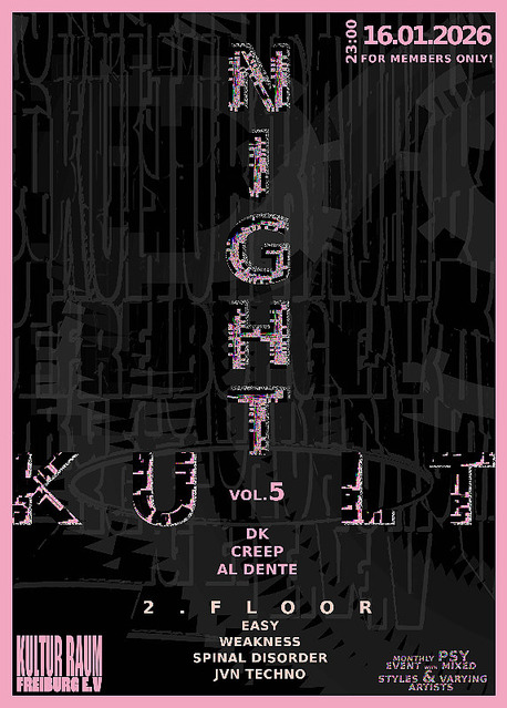NIGHT KULT vol. 5 · 16 Jan 26, 23:00