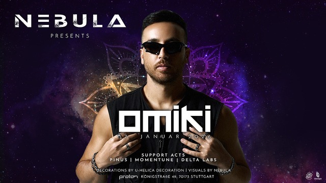 NEBULA pres. OMIKI · 17 Jan 26, 23:00