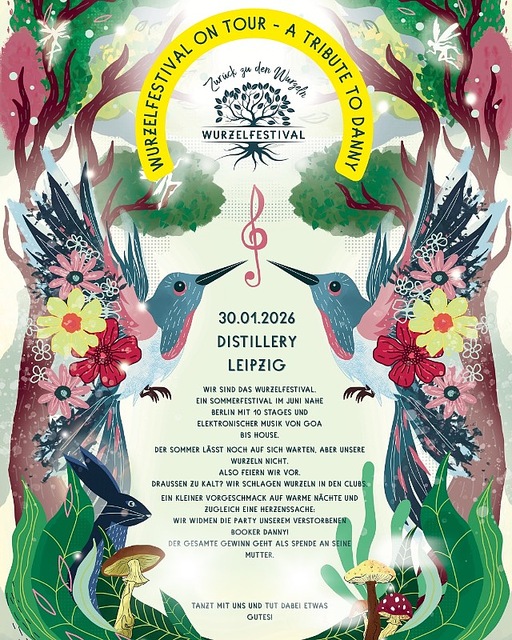 WURZELFESTIVAL ON TOUR - A TRIBUTE TO DANNY · 30 Jan 26, 22:00