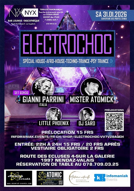 Electrochoc Party · 31 Jan 26, 22:00