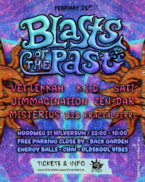 P.G.P. presents: Blasts of the Past · 6 Feb 26, 22:00