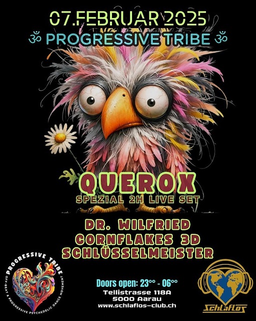ॐ Progressive Tribe ॐ W/ Querox · 7 feb 26, 22:00