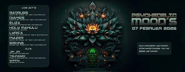 Psychedelic Moods IIII · 7 févr. 26, 21:00