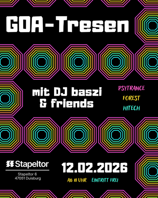 GOA-Tresen im Stapeltor · 12 févr. 26, 18:00