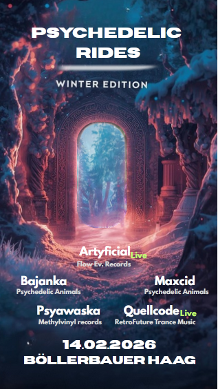 Psychedelic Rides - Winter Edition · 13 feb 26, 22:00