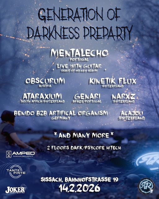 Generation of Darkness - Preparty · 14 Feb 26, 22:00