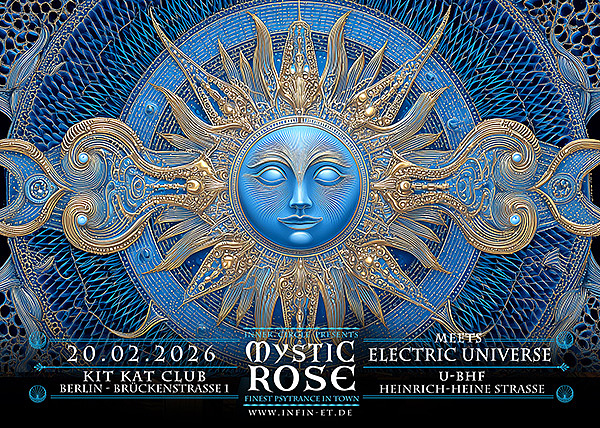 The Mystic Rose meets ELEKTRIC UNIVERSE · 20 Feb 26, 20:00