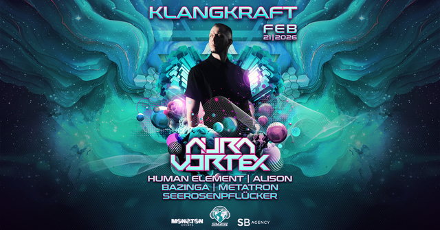 Klangkraft w/ Aura Vortex · 21 Feb 26, 23:00
