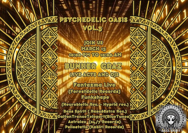 Psychedelic Oasis Vol.3 · 13 Mar 26, 22:00