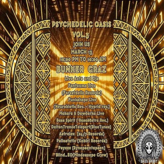 Psychedelic Oasis Vol.3 · 13 mar 26, 22:00