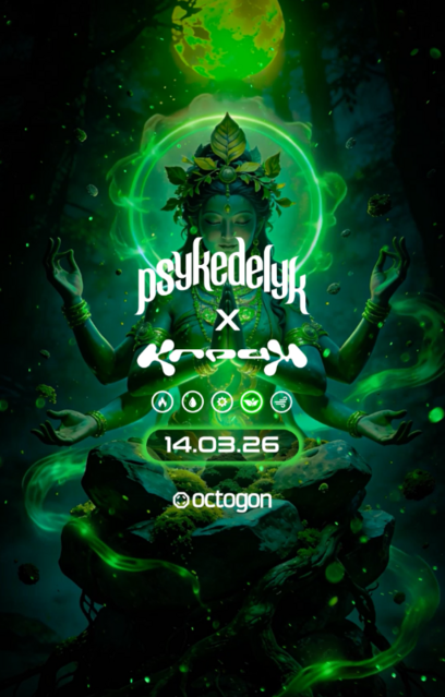 PSYKEDELYK | KREAM - psytrance EARTH edition · 14.03.26, 23:30