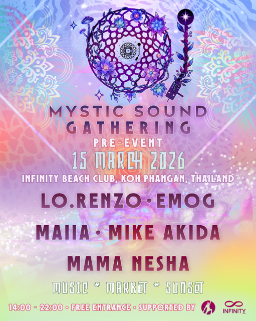 Mystic Sound Gathering: Koh Phangan pre-event | FREE ENTRY · 15 Mar 26, 14:00