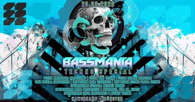Bassmania XXL März · 20 Mar 26, 22:00