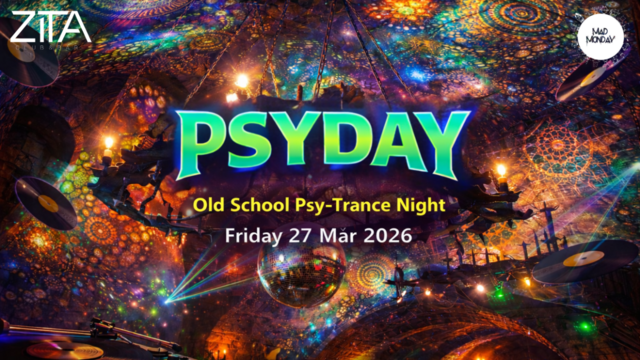 🔥 PSYDAY – Old School Psy-Trance Night 🔥 · 20.03.26, 22:00