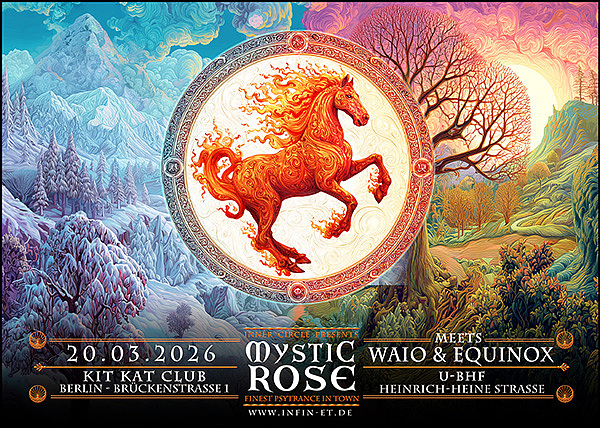 The Mystic Rose meets WAIO & EQUINOX · 20 mars 26, 20:00