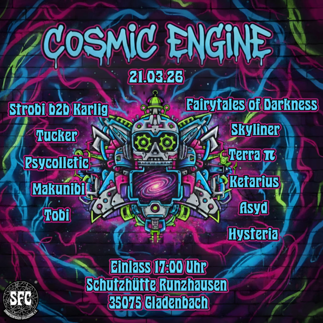 Cosmic Engine · 21 Mar 26, 17:00