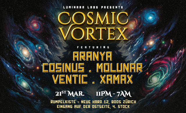Cosmic Vortex · 21 Mar 26, 23:00