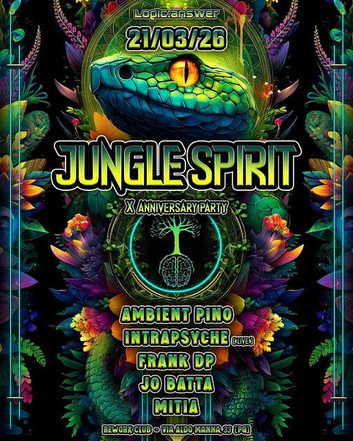 Logic.Answer X Anniversary - Jungle Spirit · 21 mars 26, 22:30