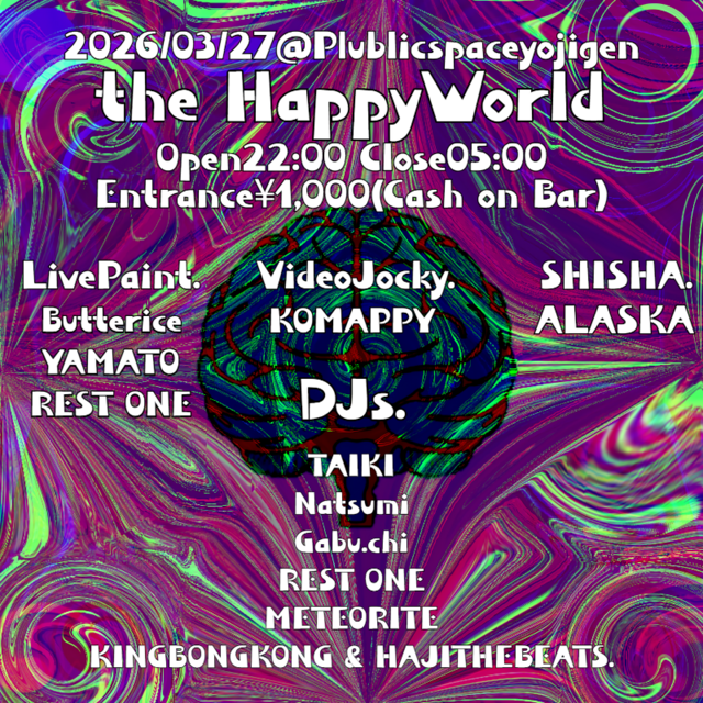 the HappyWorld · 27 Mar 26, 22:00