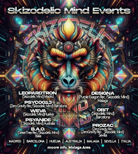 Skizodelic Mind Events · 3 Apr 26, 22:00
