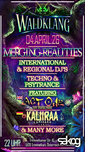 Waldklang - Merging Realities · 04.04.26, 22:00